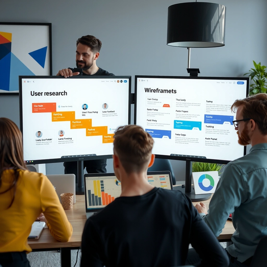 User experience design process