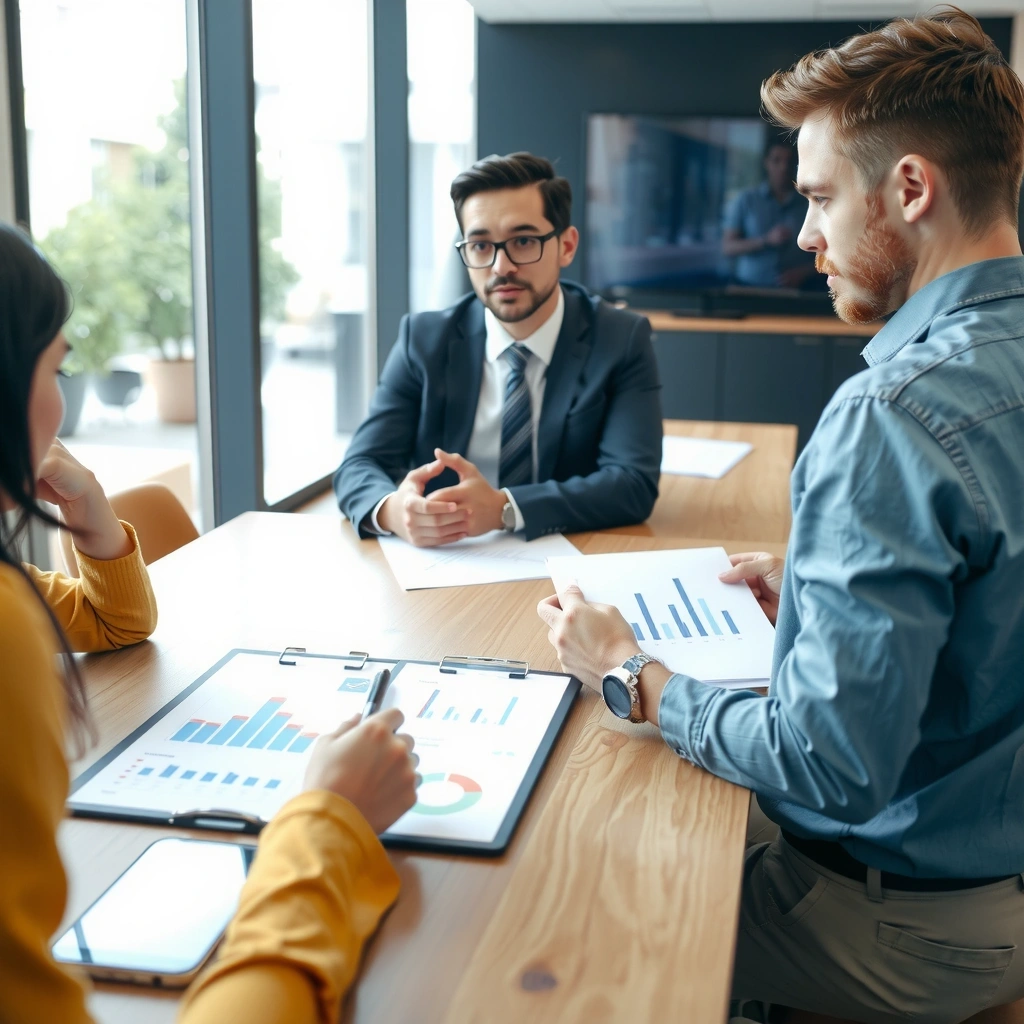 Web strategy consultation meeting